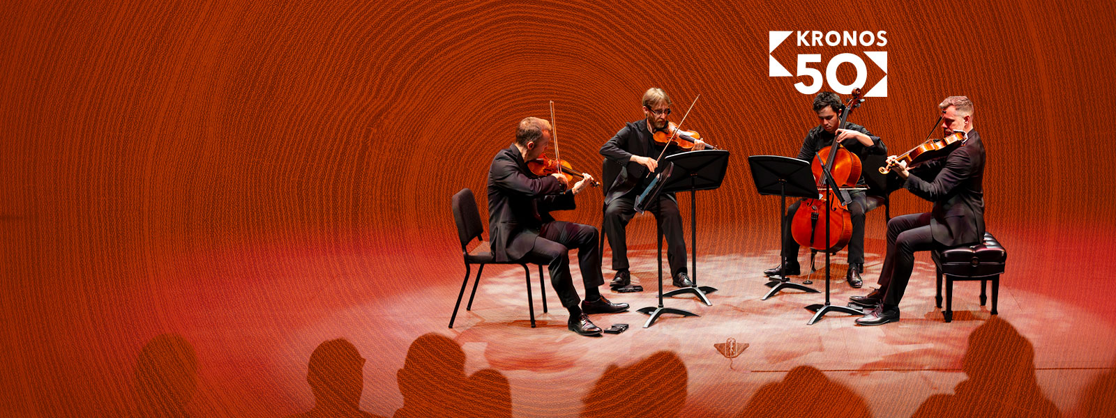 JACK Quartet performing on stage