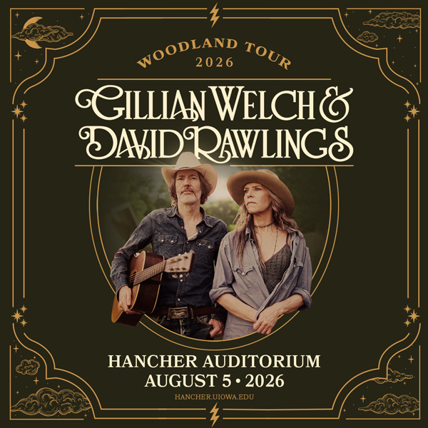 Gillian Welch and David Rawlings on the Woodland Tour 2026