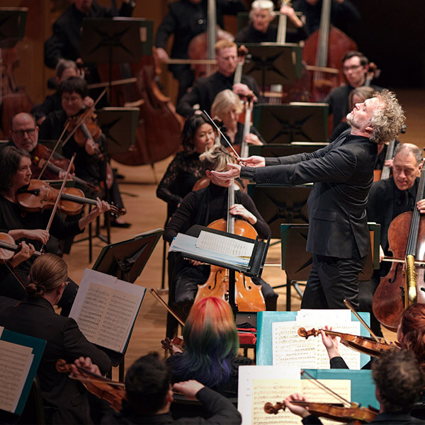 Minnesota Orchestra performing on stage 