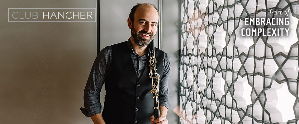 Club Hancher: Kinan Azmeh, part of Embracing Complexity
