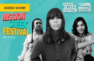 Added Show: Mission Creek Festival: Cat Power, Michelle Zauner, and Black Belt Eagle Scout