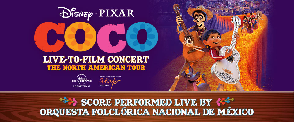 COCO Live-to-film the North American Tour concert poster