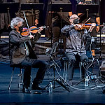 Kronos Quartet performs "At War with Ourselves – 400 Years of You" with a choir