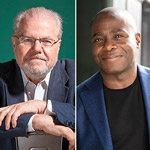 Emanuel Ax on left, Anthony McGill on right
