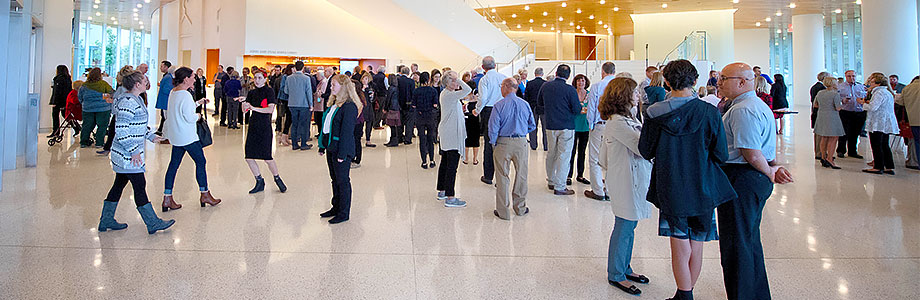 Smith Lobby, Hancher Auditorium (Photo: Justin Torner/University of Iowa)